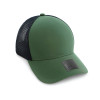 Promotional INIVI Polyester Seamless Caps Olive Green